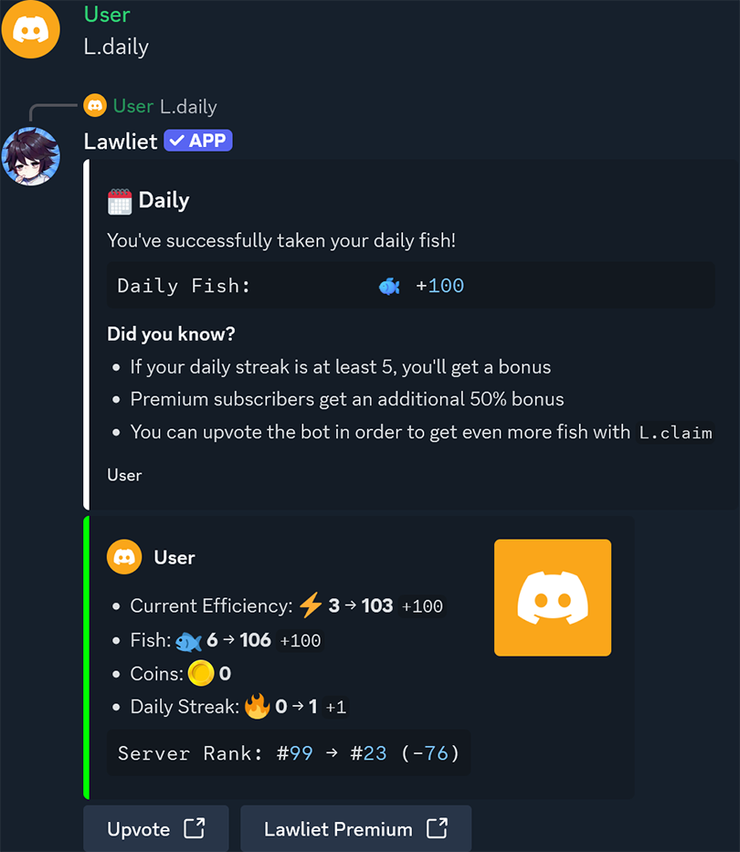 Home | Lawliet Discord Bot